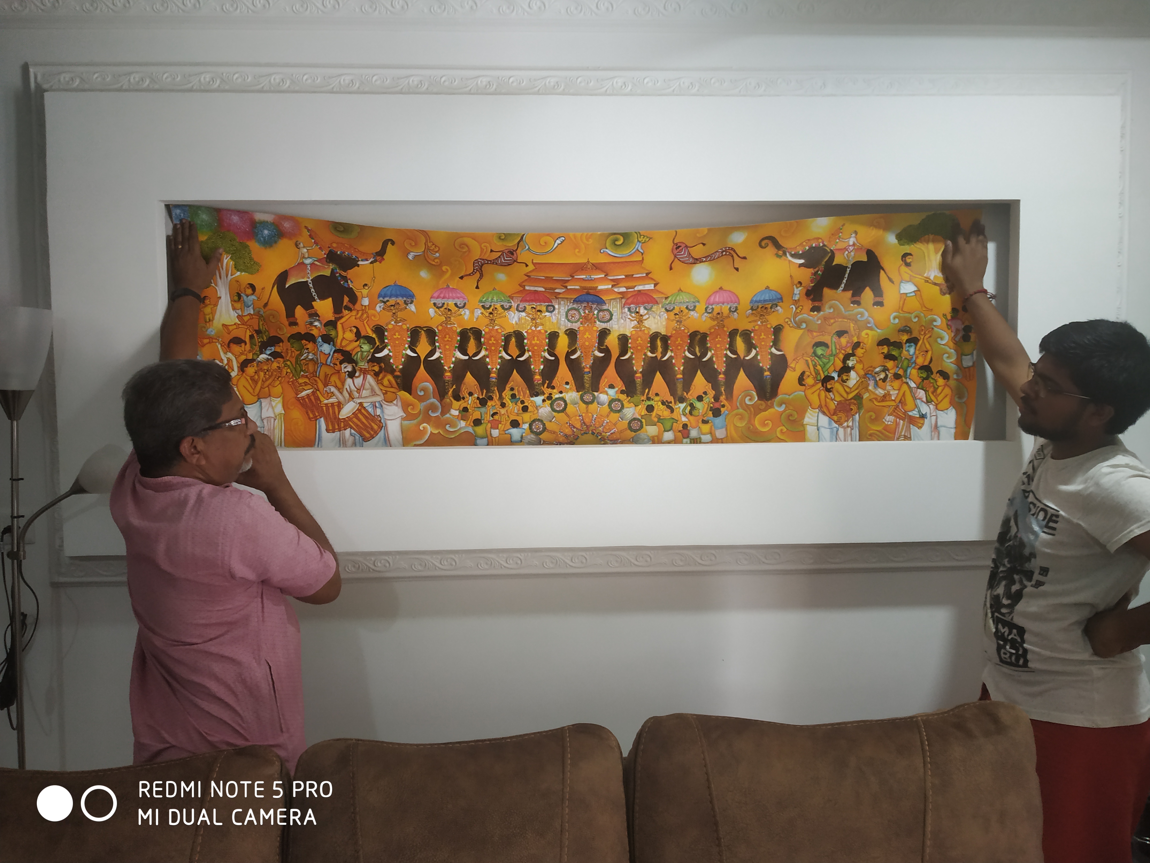 The Installation of a Masterpiece