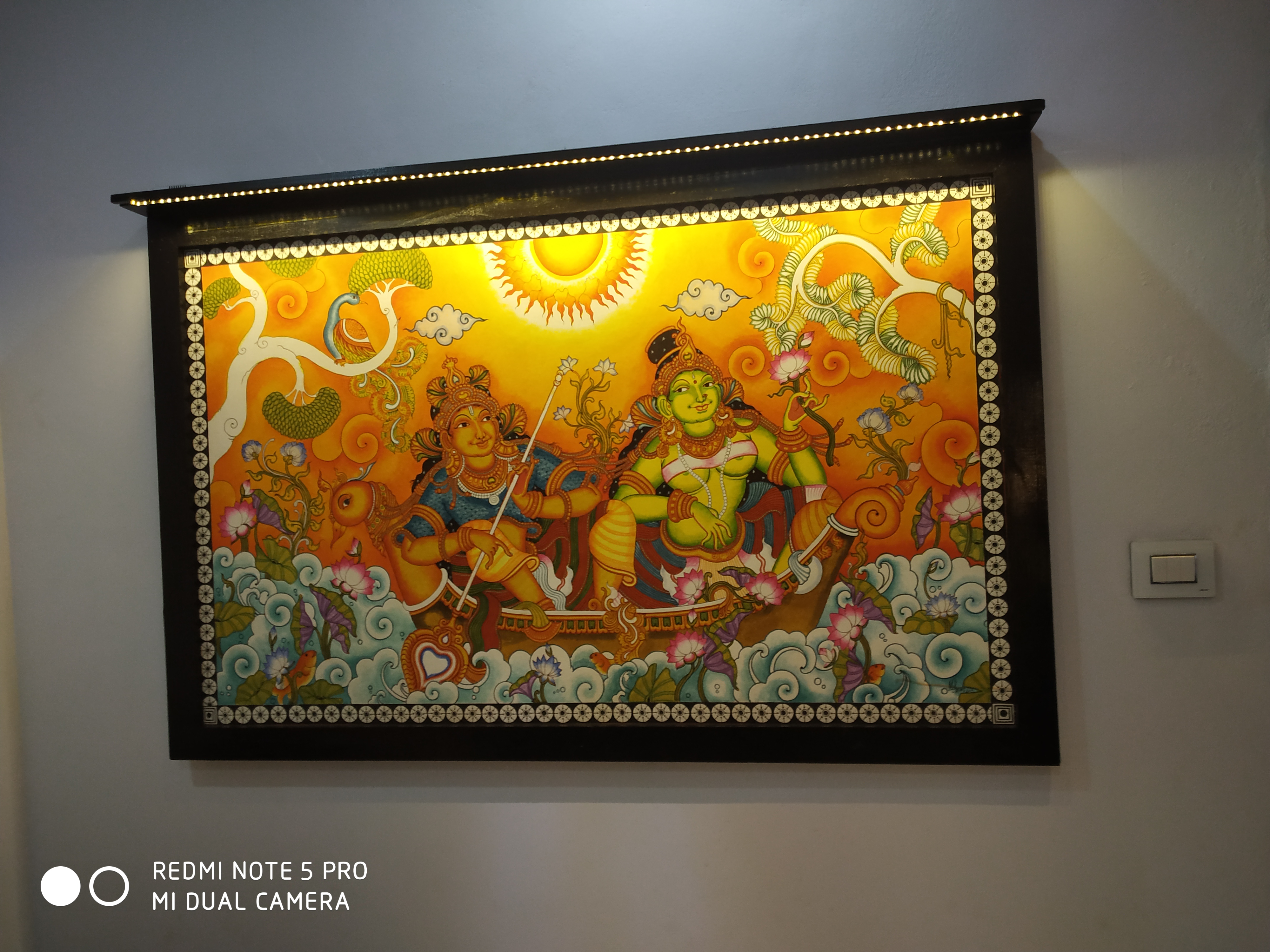 Unveiling Epic Assemblage in Kerala Mural Art