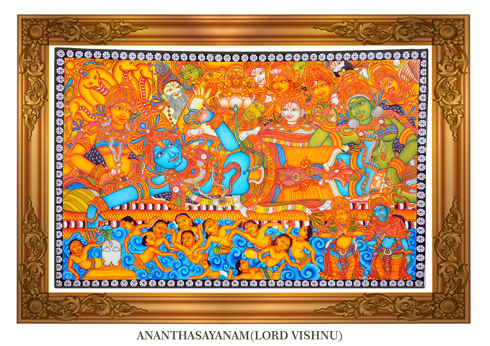 The Divine Slumber of Lord Vishnu