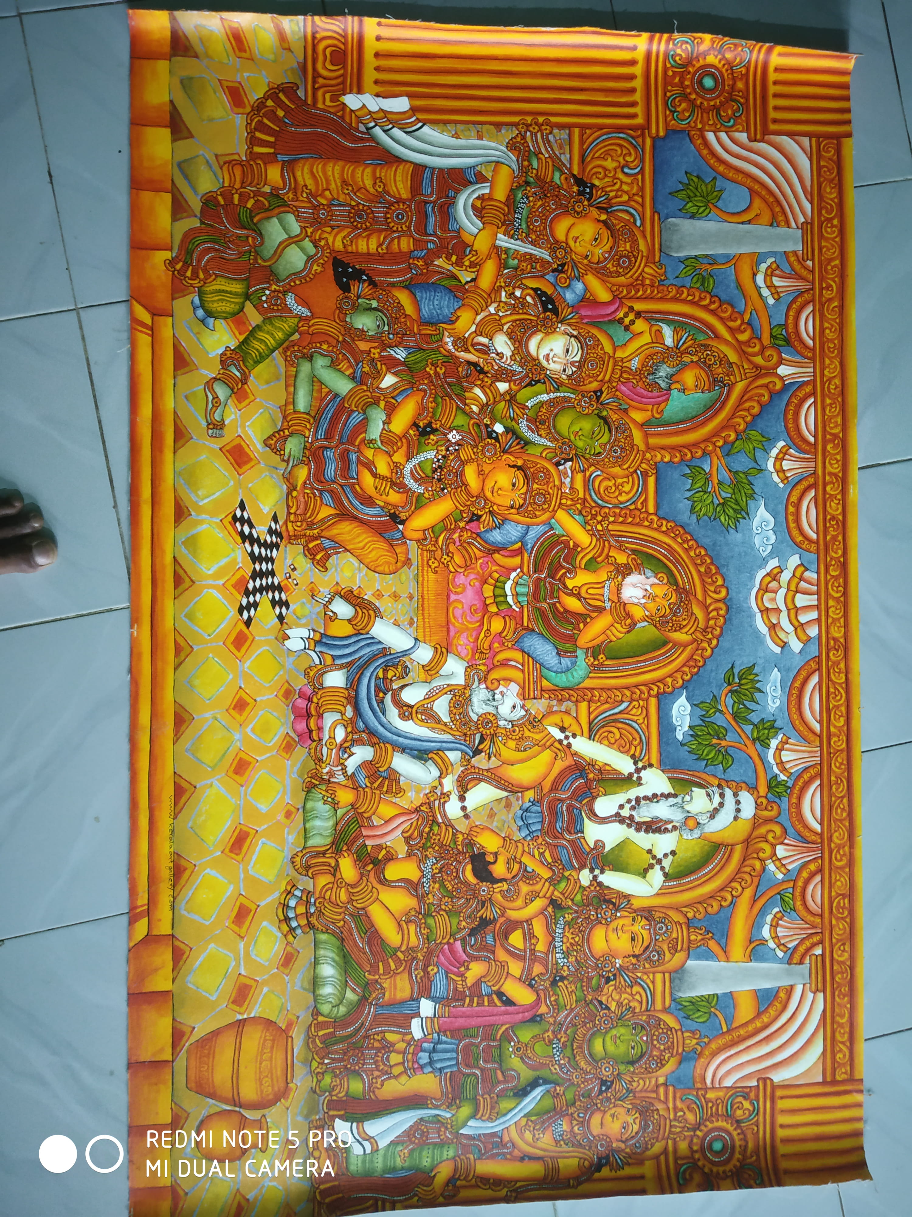 A Masterpiece in Traditional Mural Art