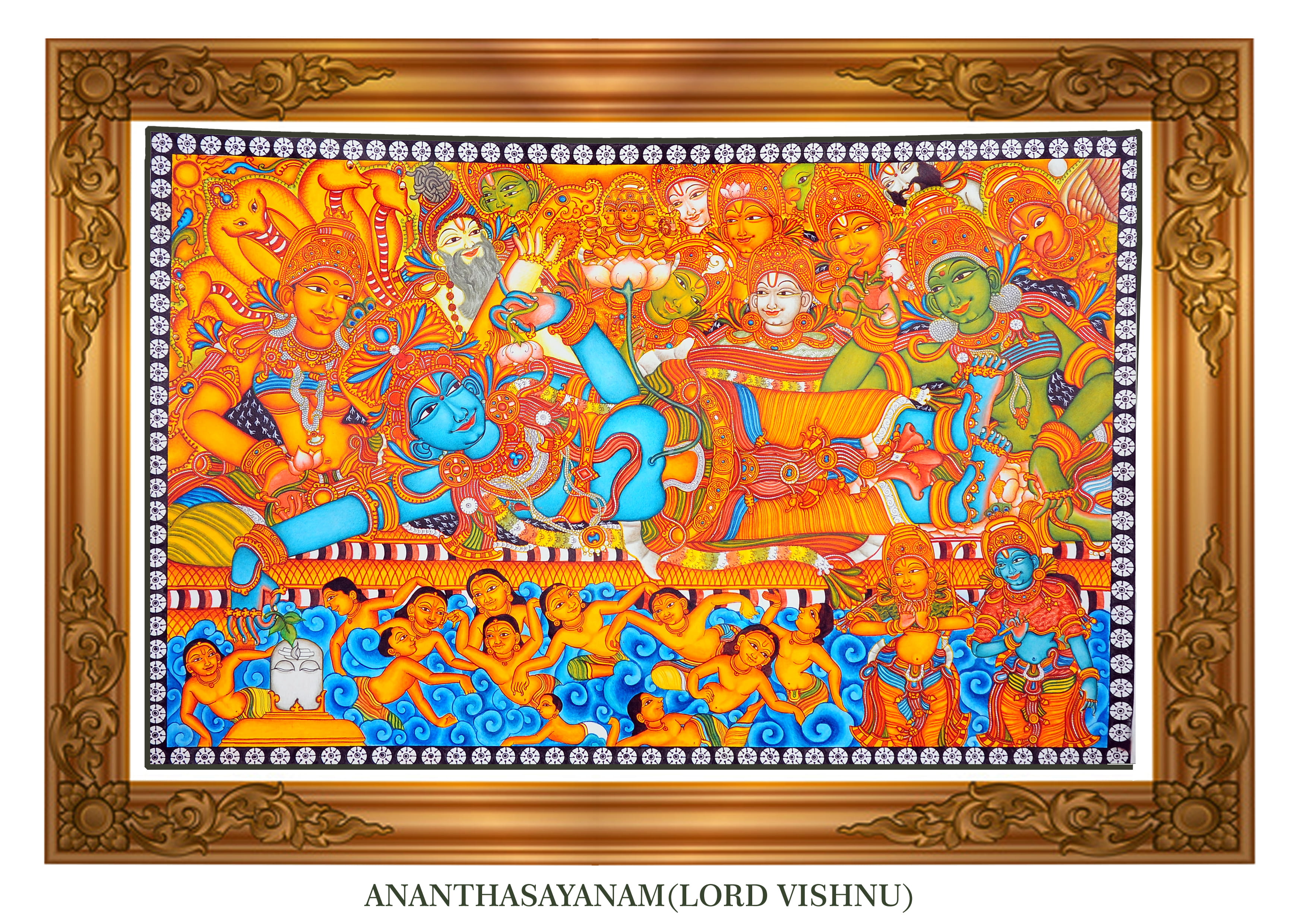 The Divine Slumber of Lord Vishnu