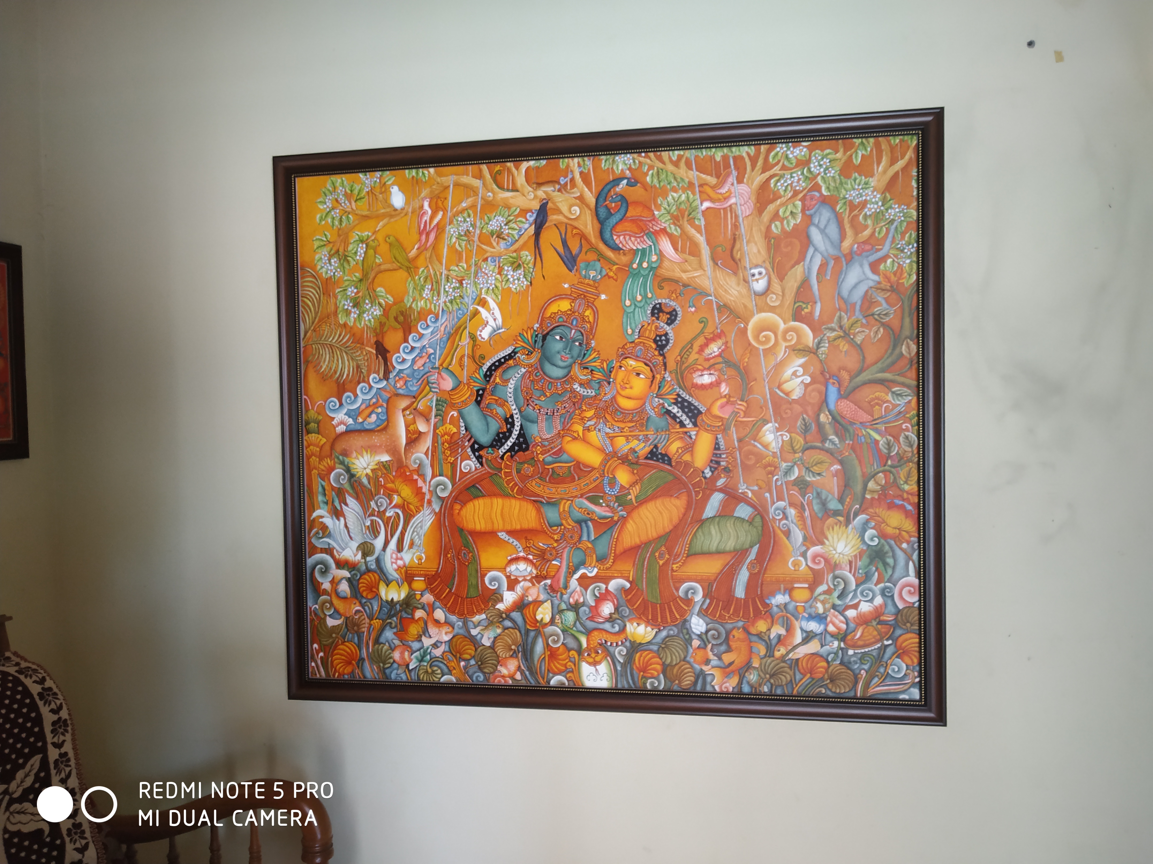 The Divine Couple in Traditional Mural Art