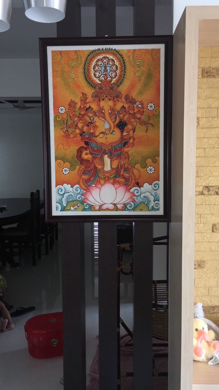 A Traditional Depiction of Lord Ganesha