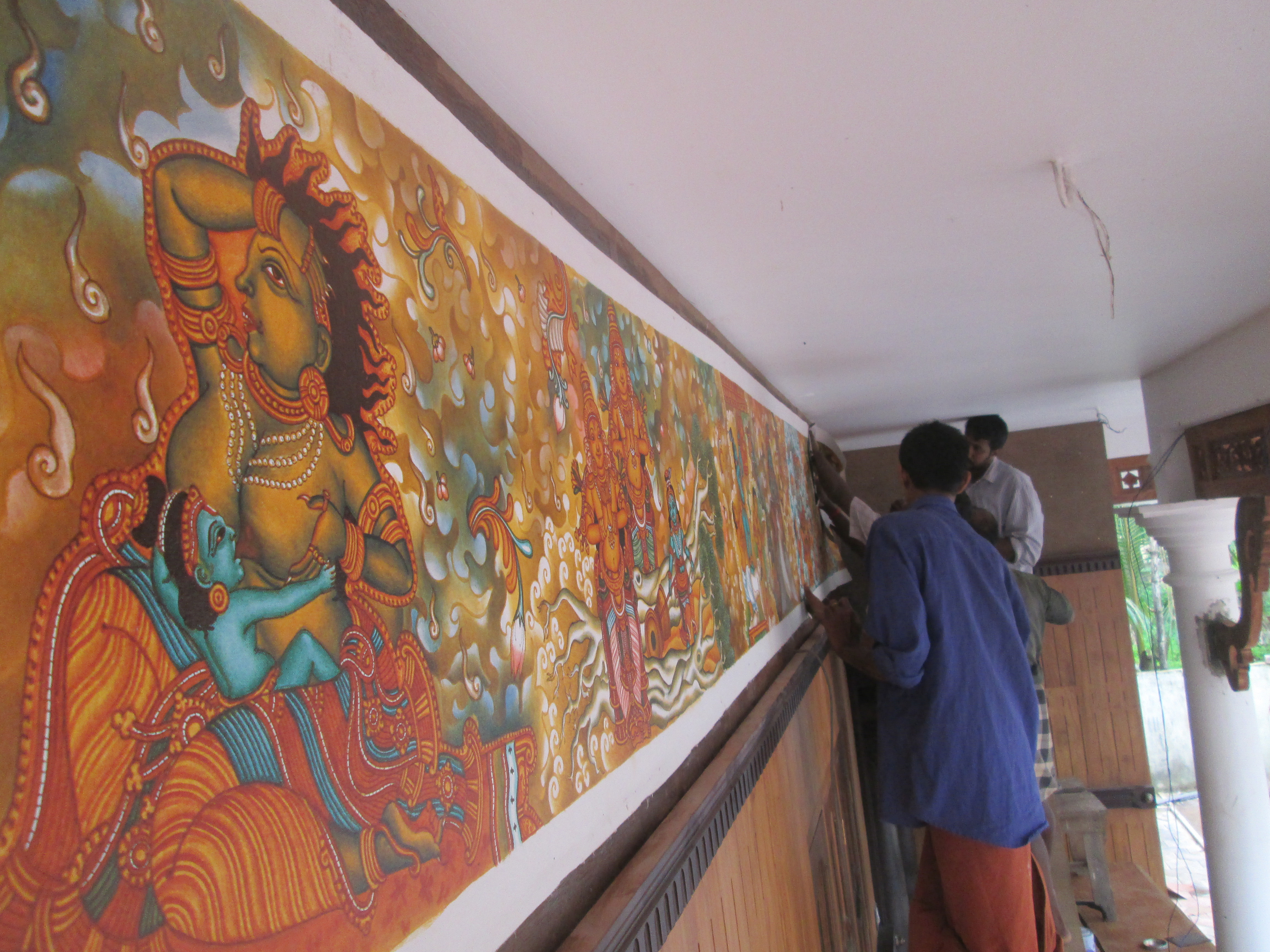 Documenting the Mural Process