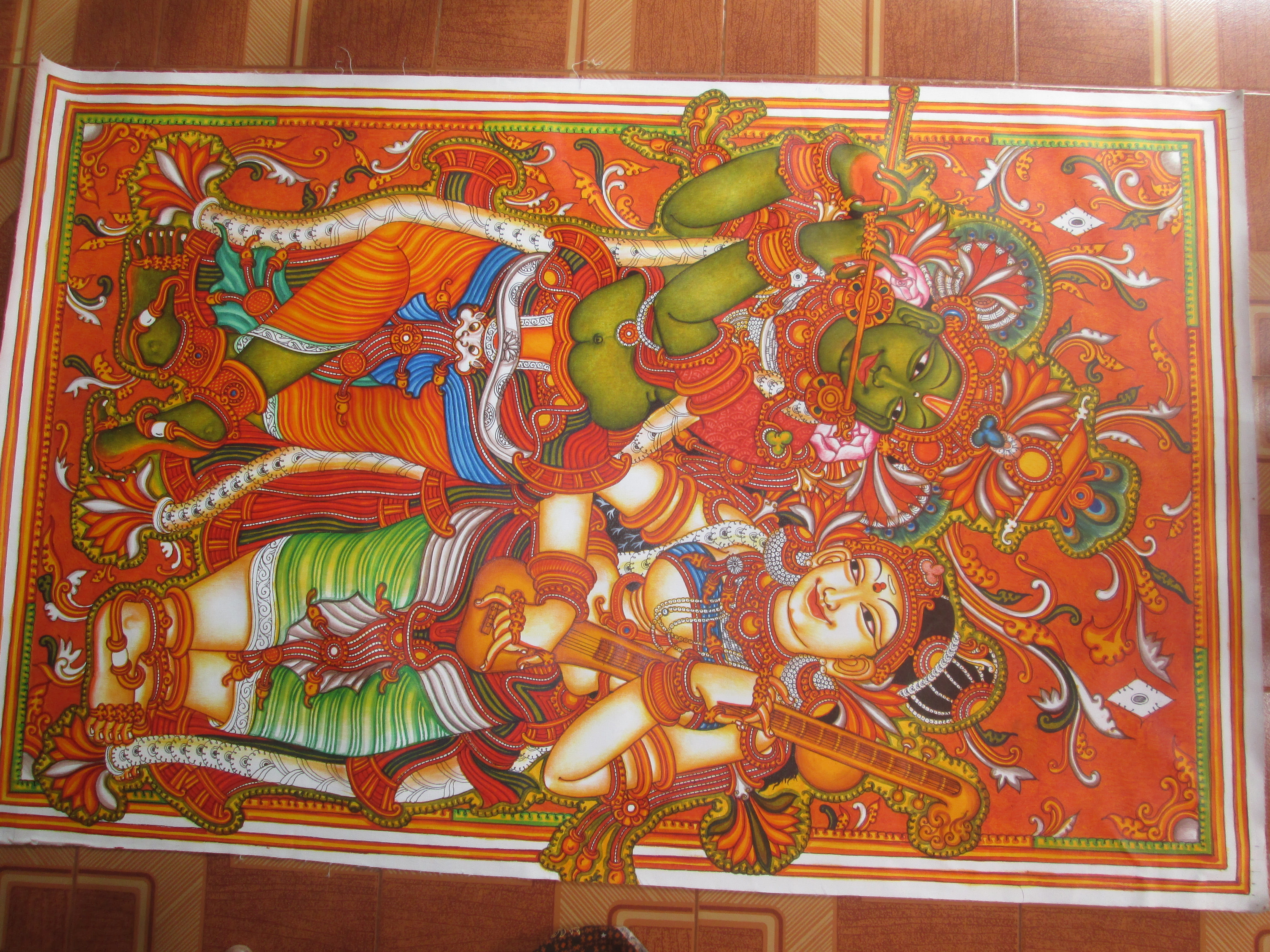 Krishna’s Flute and the Melodies of Kerala Mural Art