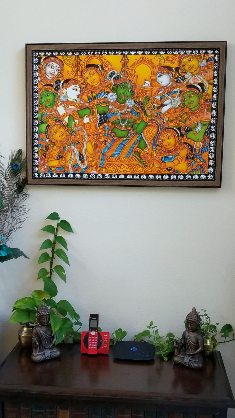 A Depiction of Krishna and the Gopis