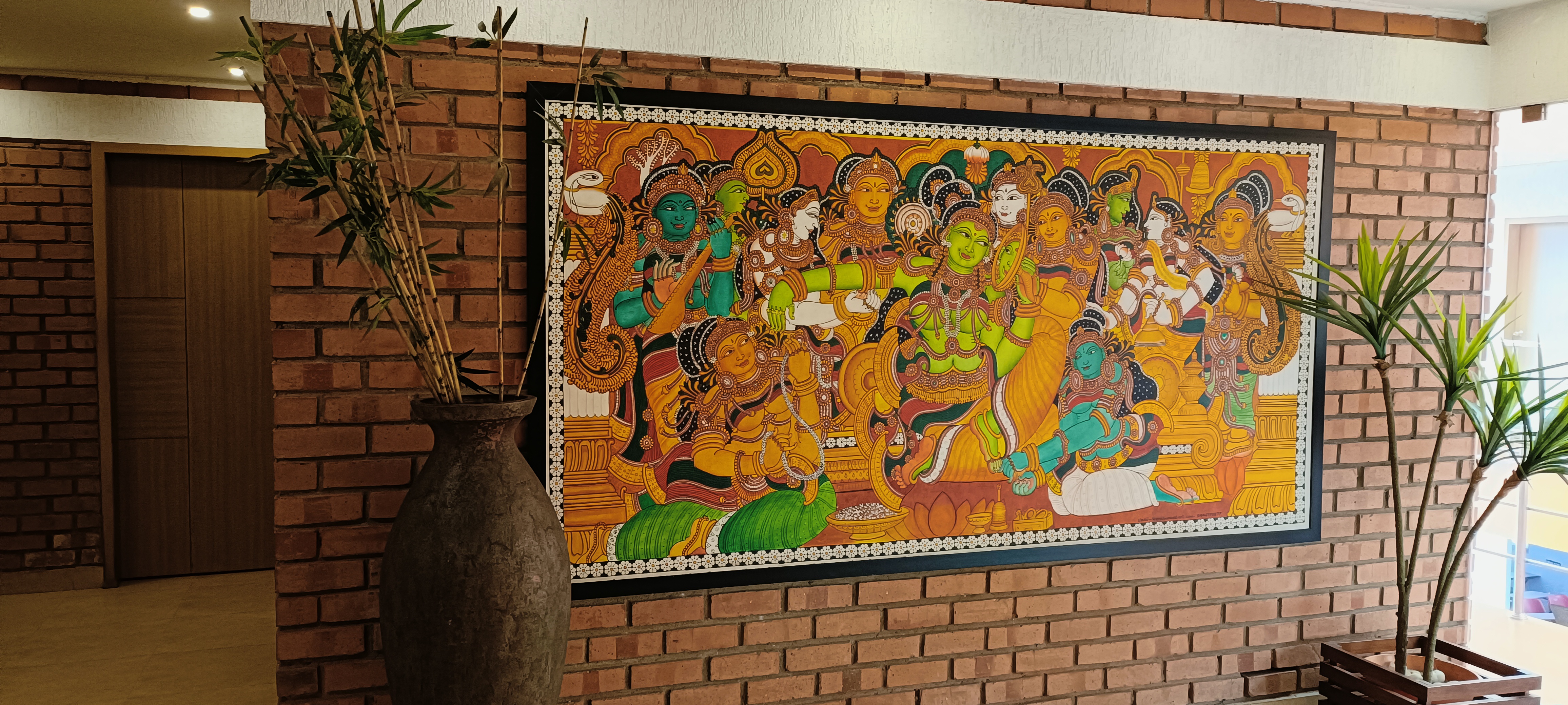 A Classical Mural Display